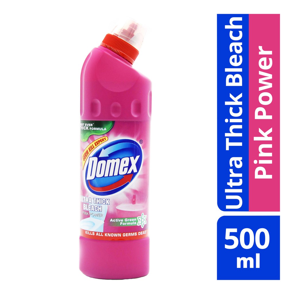 Domex Ultra Thick Bleach Toilet Cleaner Pink 500ml (SA) Shopee Philippines