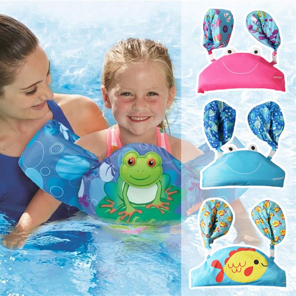 ❤COD❤Cartoon Baby Swim Toddler Float Swimming Ring Pool Infant Kids Life  Jacket Vest Swim Circle Swimming Suit Pool Accessories