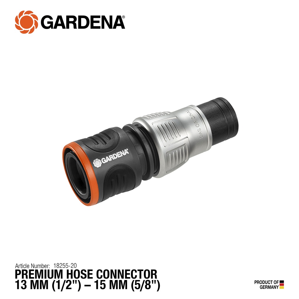 GARDENA Premium Hose Connector 13 Mm (1/2") 15 Mm (5/8") Shopee