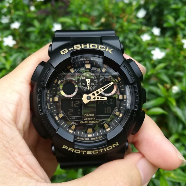 Casio G Shock GA100 Camo Shopee Philippines