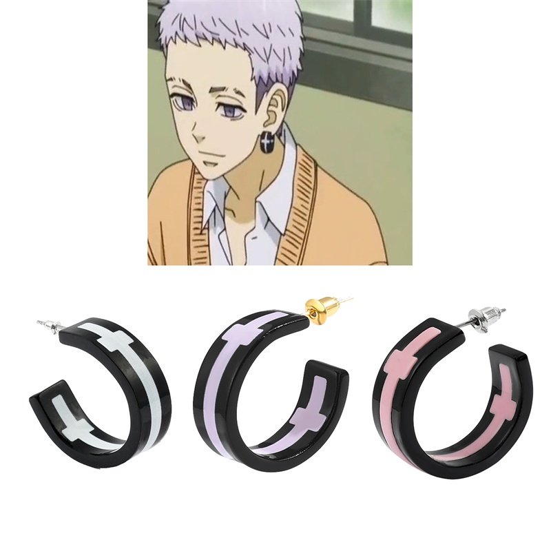 Anime hot sale boy earrings