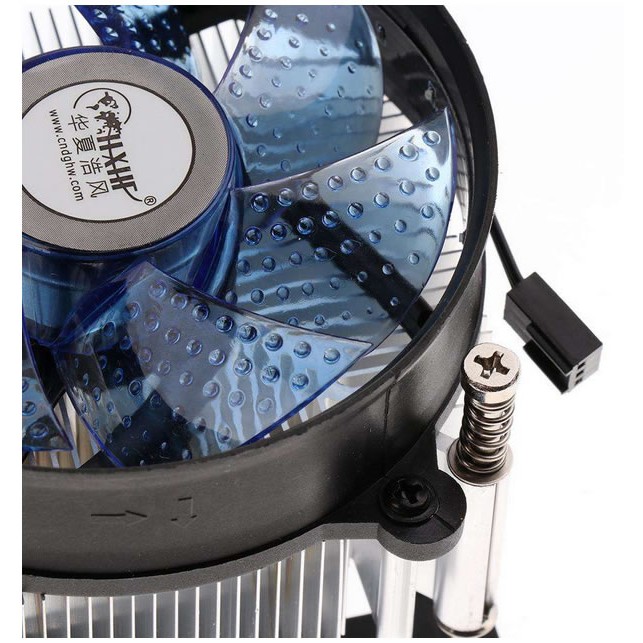HF-350 LED LIGHT CPU Cooling Fan for Intel LGA775,1150,1151,1156 ...