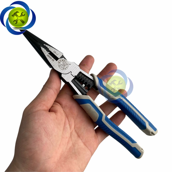 C-MART B0055-09 multi-purpose pointed pliers, type 8 inches, 225mm long ...