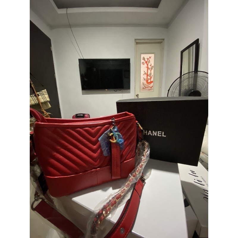 Chanel Small Red Sling Bag Shopee Philippines