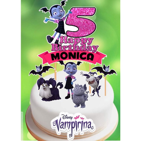 Vampirina Theme Cake Topper | Shopee Philippines