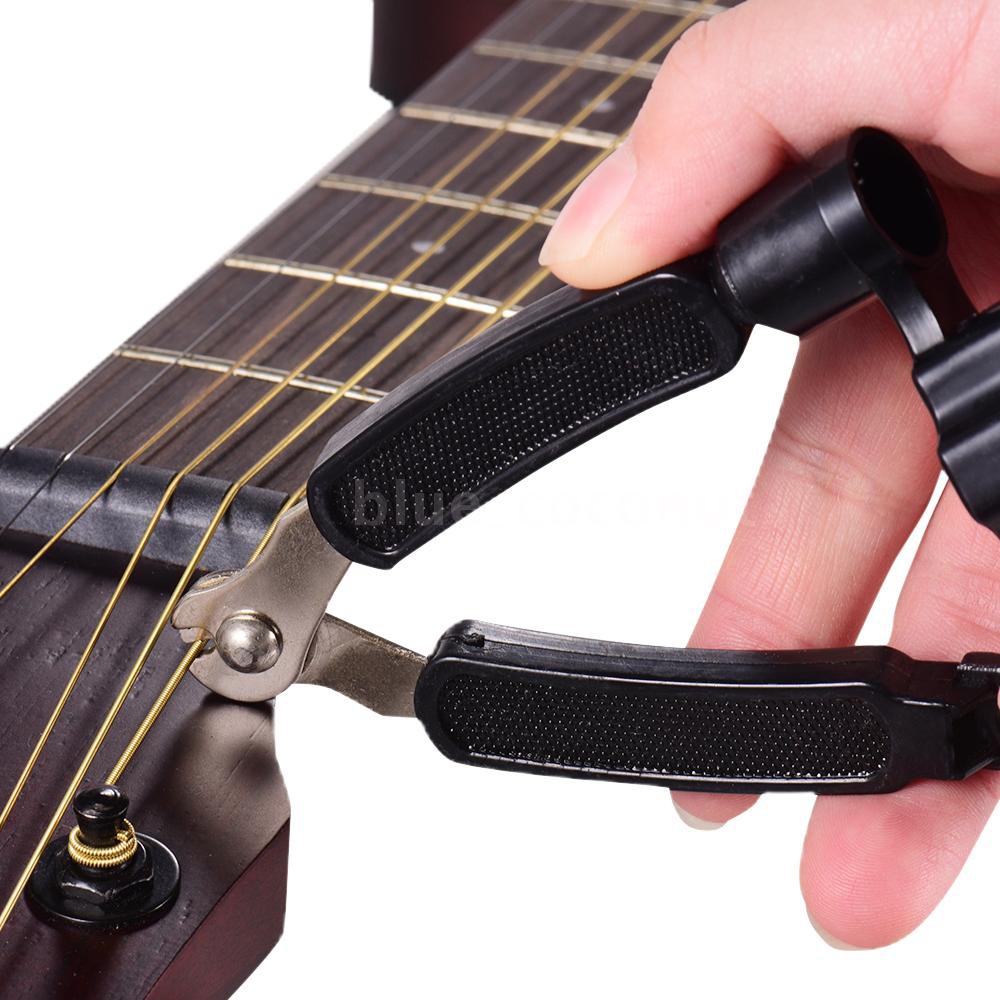 3 in 1 Versatile Guitar Winder String Cutter Pin Puller for Acoustic