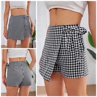 Trendy Plaid Palda Short For Womens Fashionable Wear- JB95 High Quality ...