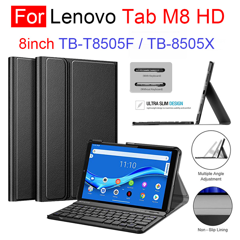 Wholesale Keyboard Case For Lenovo Tab M8 HD 8 TB-8505X, 56% OFF