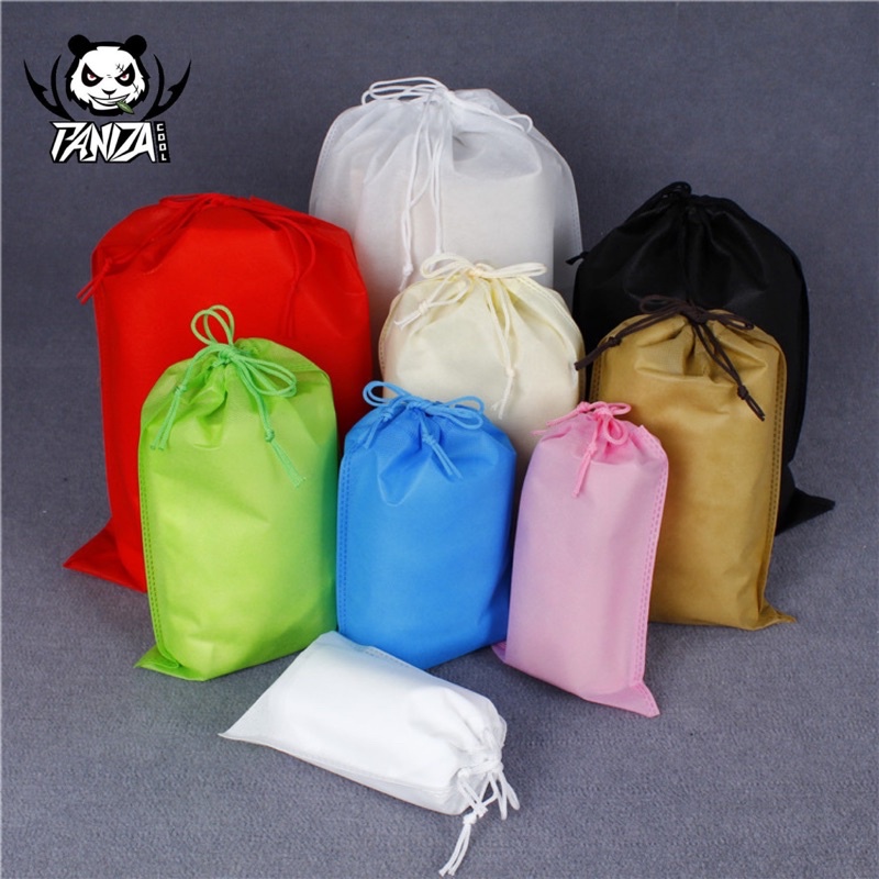 MAKAPAL Eco Bag Drawstring non woven Pouch Storage Bag Shoe Bag Dust Bag ecobag Shopee Philippines