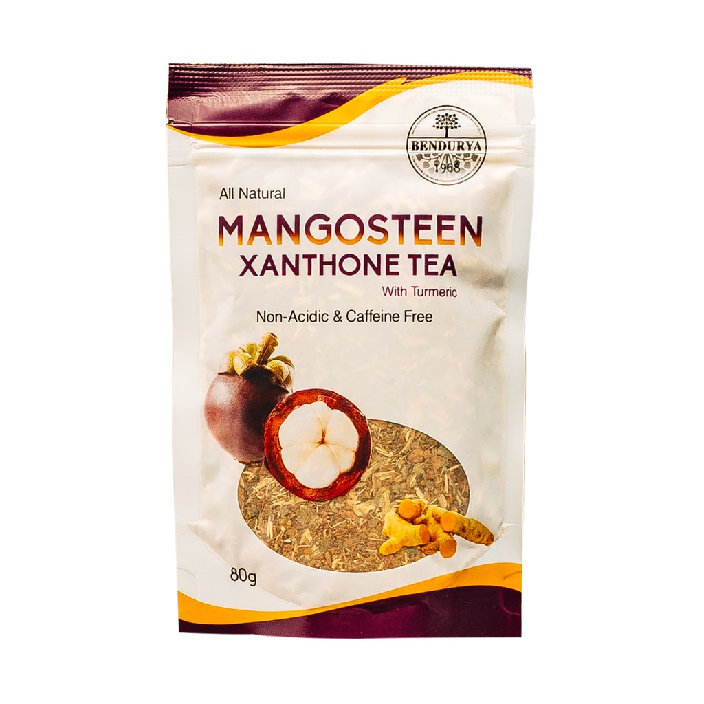 Bendurya Mangosteen Xanthone Loose Tea w/ Turmeric (80g) Shopee