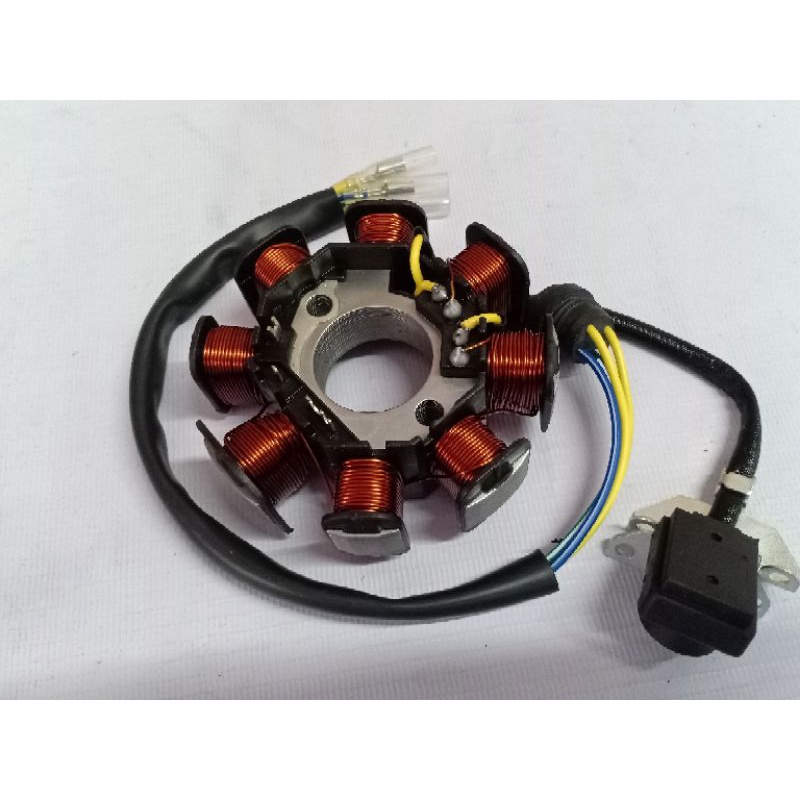 Rusi Gamma 200 Stator Assy 8C -2HO-2Y, DC (timing Chain type) Rusi ...