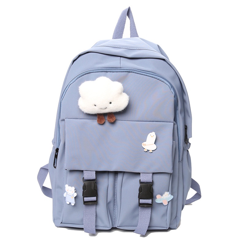 Korean Badges Waterproof School Backpack — More than a backpack