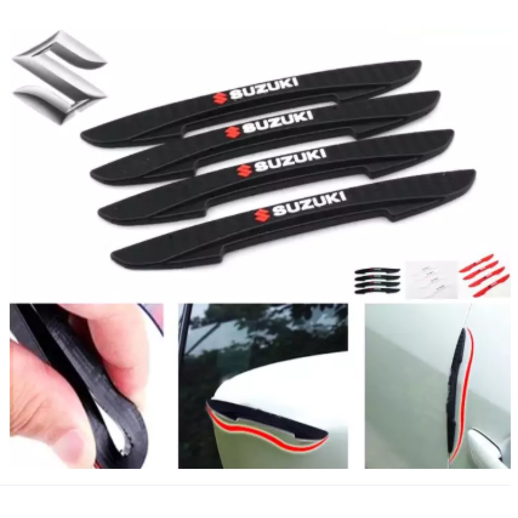 【4Pcs/Set】 suzuki Door Guard Auto Car Door Guard Edge Corner Bumper Protection Strip Scratch