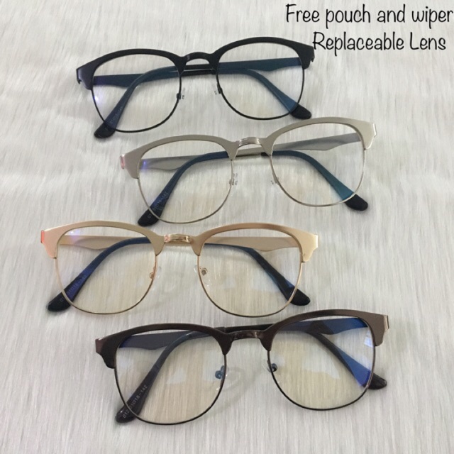 WSS Sunnies #012 Eyeglasses|Replaceable Lens |Anti-rad | Fashion Korean ...