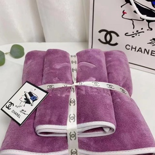 Chanel Bath Towel Set 2 in 1 Bath Towel Luxury Brand Towel Designer Brand  Towel Yayamanin Towel | Shopee Philippines