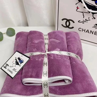 Chanel bath towel set hot sale