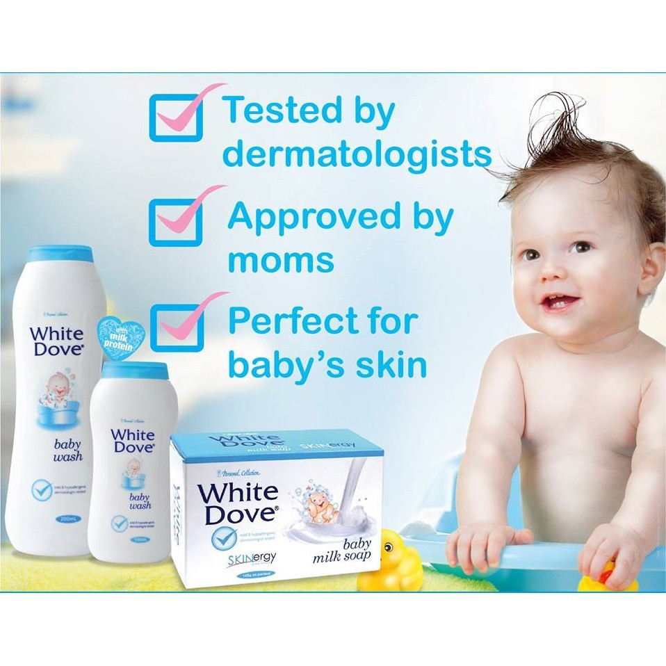 White dove hot sale baby soap