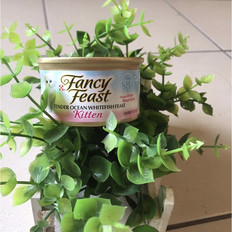 Fancy Feast Kitten Classic Tender Ocean Whitefish Wet Cat Food 85g Shopee Philippines