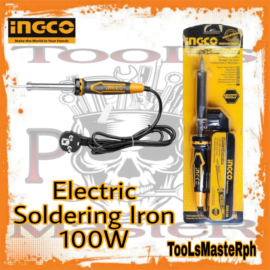 INGCO 100W Electric Soldering Iron SI00108 Shopee Philippines