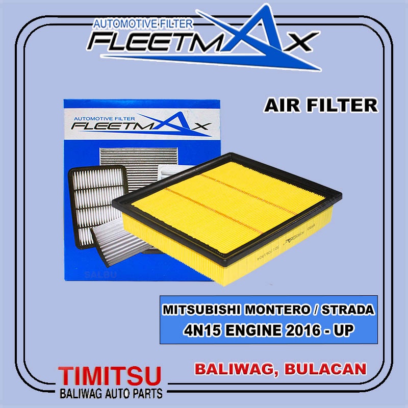 AIR FILTER MITSUBISHI STRADA MONTERO 4N15 EN2GINE 2016-PRESENT FAS8950 ...