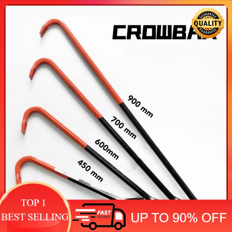 Anton Dual-Purpose Crowbar Ripper Tool Nail Remover Claw Bar - 450/600 ...