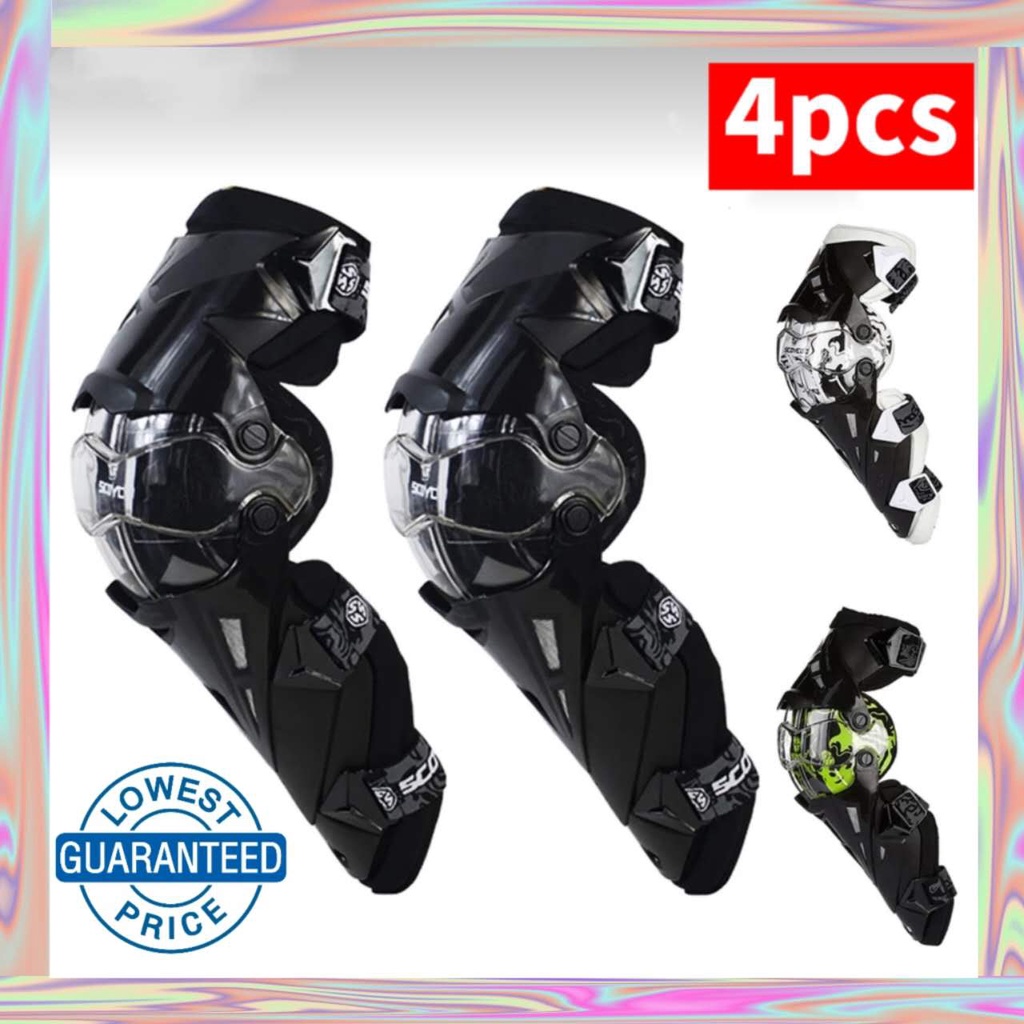 knee pad for MOTORCYCLE RACING 4 IN 1 KNEE AND ELBOW BODY GUARD SET