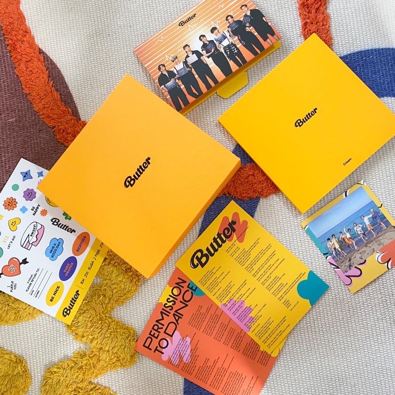 UNSEALED BTS BUTTER ALBUM (CREAM) Shopee Philippines