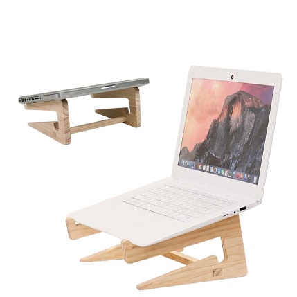 Wooden laptop stand, laptop stand laptop, wooden computer stand, laptop ...