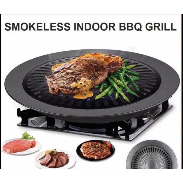 CQW.NO1 Smokeless Indoor BBQ Gas Grill Pan Barbeque Plate Barbecue Tool ...