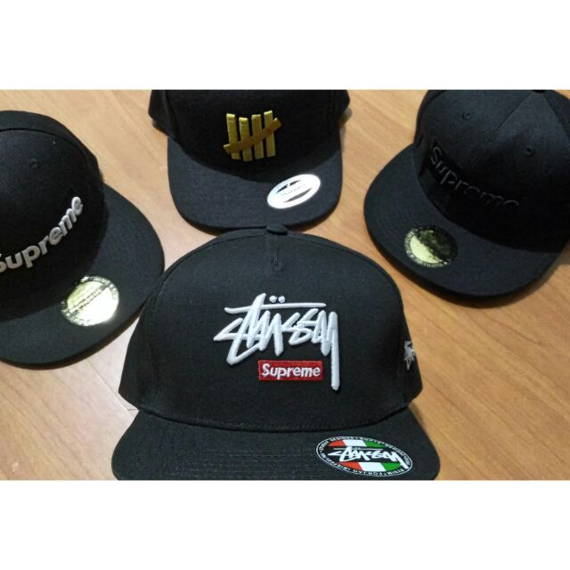 Stussy x hot sale supreme cap