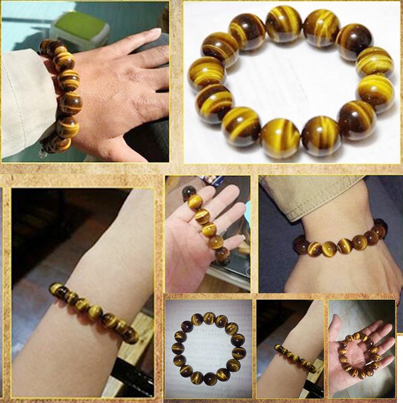 Yellow tiger eye bracelet sales