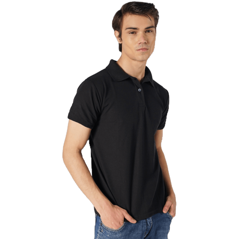 Men's 100 percent cotton polo shirts best sale