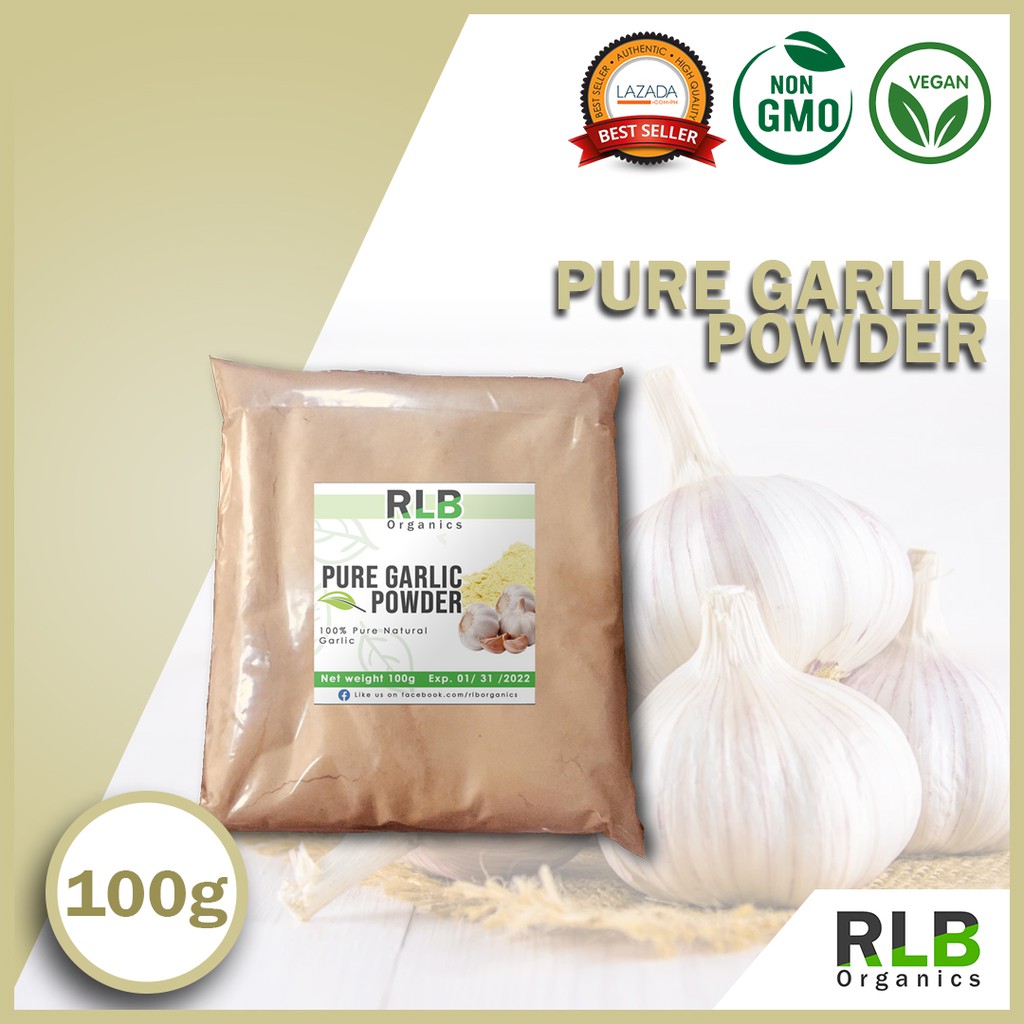 100 grams Organic Pure Natural Garlic Powder - Garlic Powder - Boost ...