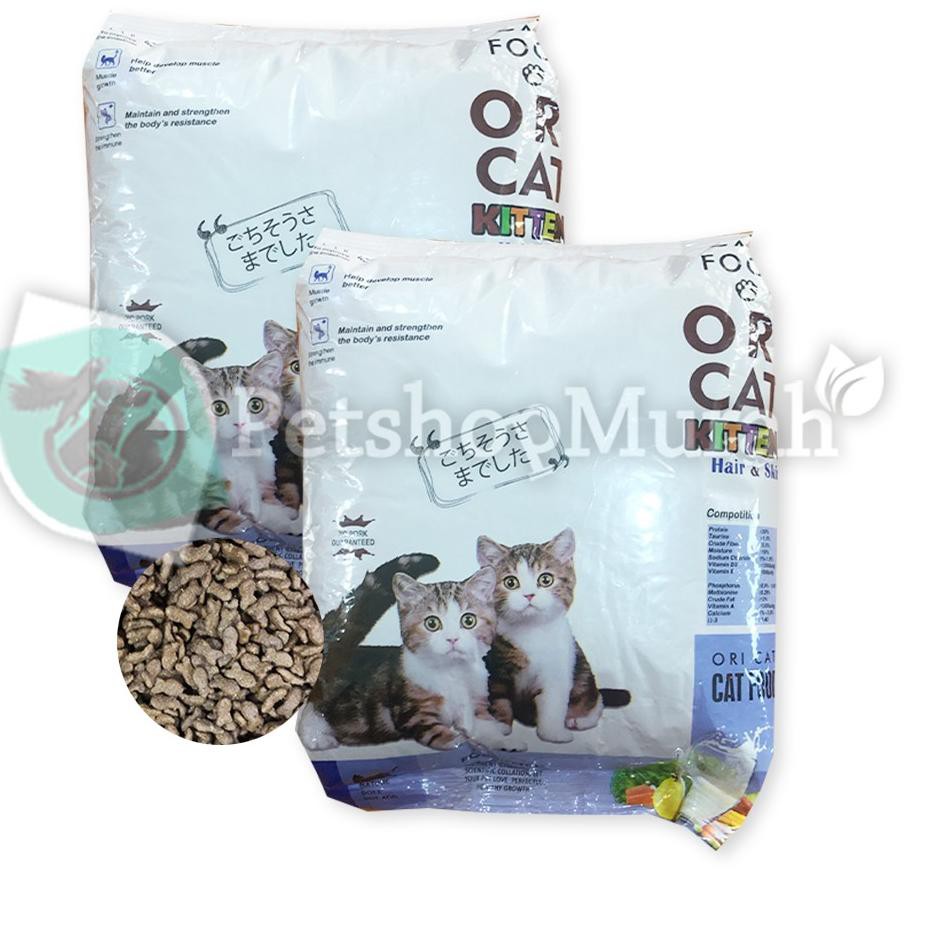 Good!!!!!! Cat Food Ori Cat Kitten Hair n Skin 1kg Dry Food OriCat Dry
