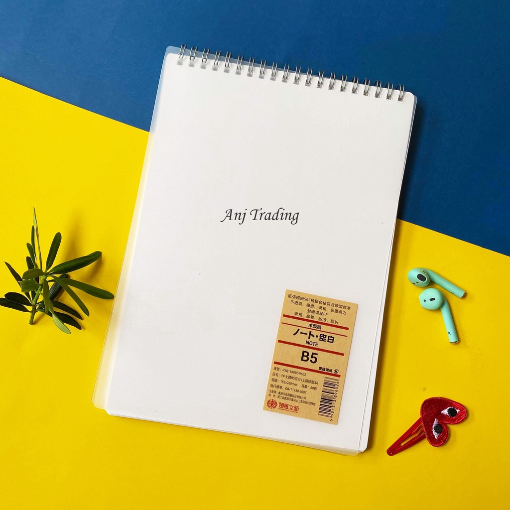 Steno Bullet Journal Spiral Notebook B5 size Diary Plan Stationery and