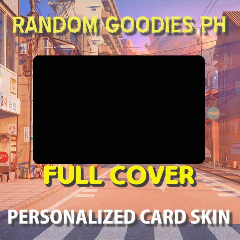 ATM/Debit card skin sticker (hub model) | Shopee Philippines