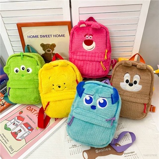 Donald Duck Bag Fashionable Design Daypack for School Girls Boys &  Preschool Kids with Crossbody Bag Pencil Case 3Pcs/Set