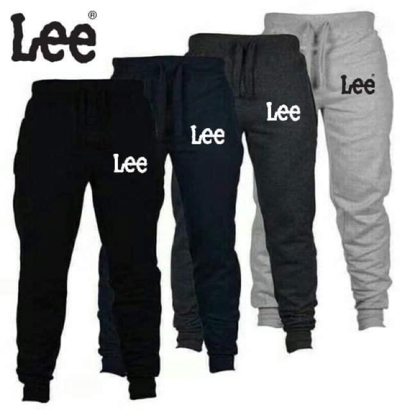Unisex Lee Jogger Pants Shopee Philippines