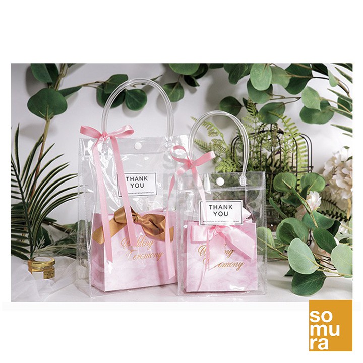 Pvc best sale paper bag