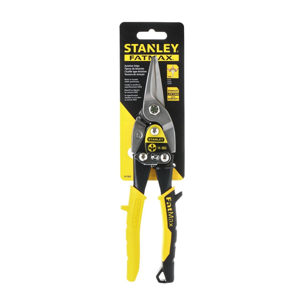 Stanley Fatmax Straight Cut Compound Action Aviation Snips | Shopee ...