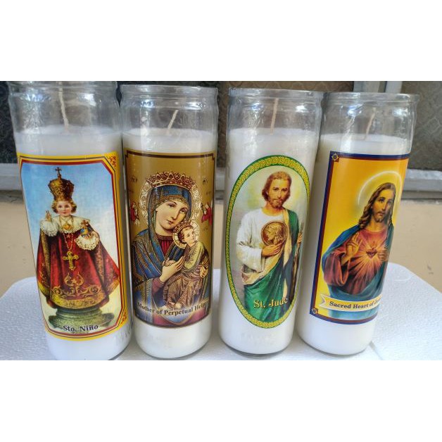 CANDLE NOVENA IN GLASS Shopee Philippines