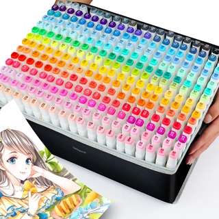 80/168/262 Colors Marker Pen Markers Set Sketch Set Manga - Temu