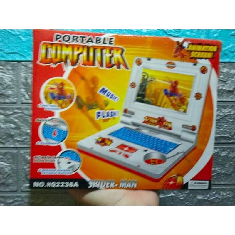 Spiderman toy hot sale laptop