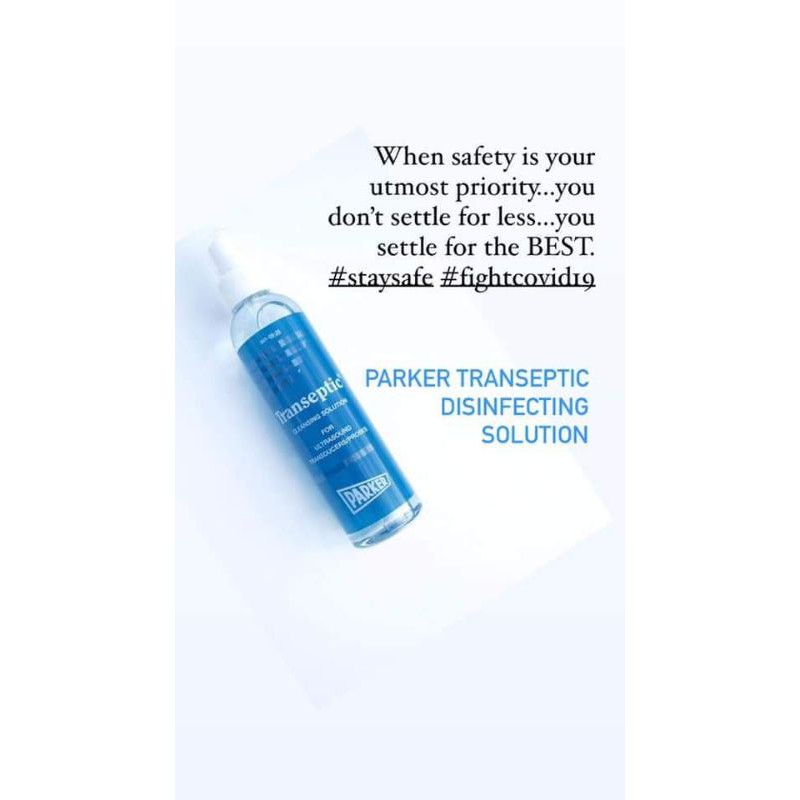 Transeptic Cleaning SolutionParker for ultrasound transducers/probes