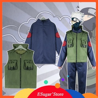 Naruto Hatake Kakashi Anbu Uniform Cosplay Costume