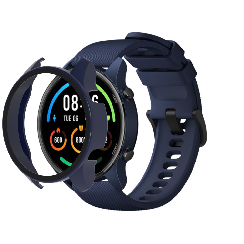 For Xiaomi Mi Watch Protective Case Tempered Glass Screen - Main Image