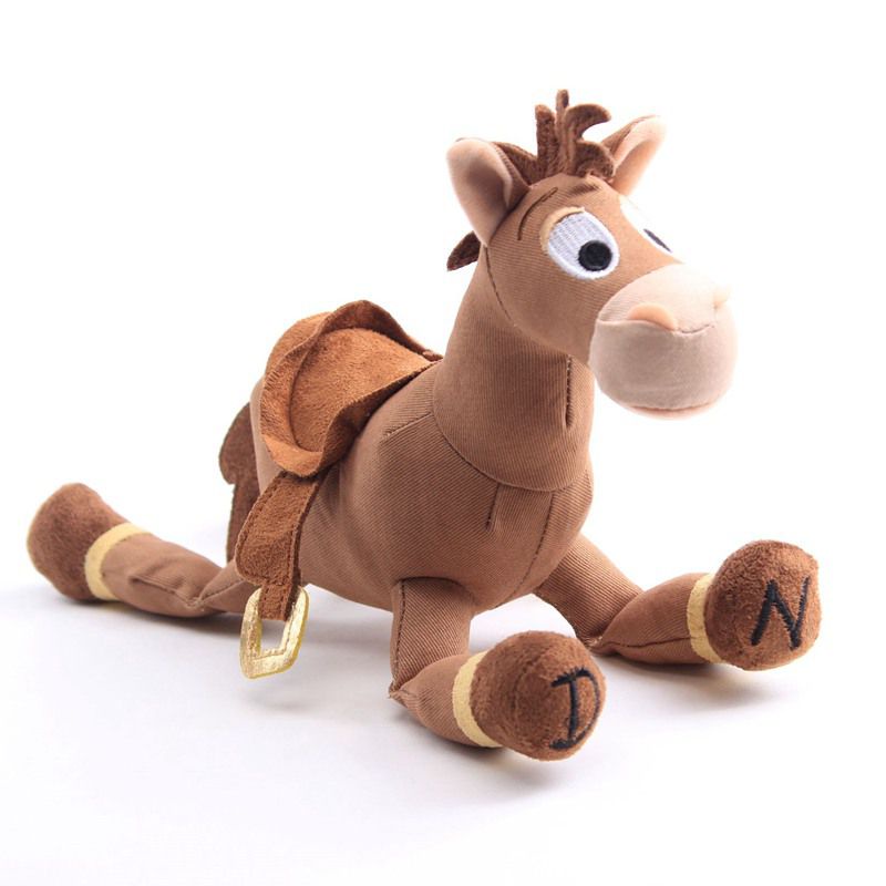 25cm Disney Toy Story 4 Soft Plush Stuffed Bullseye Woody Jessie Horse
