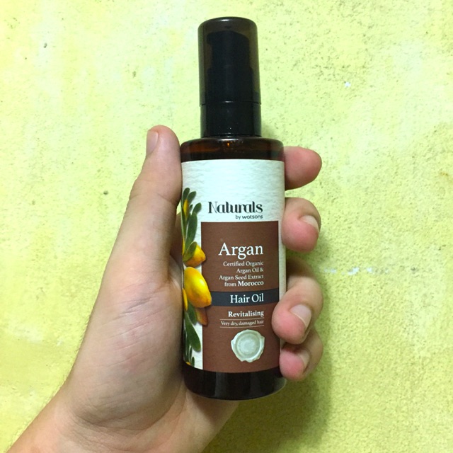 Naturals by Watsons Argan Hair Oil Shopee Philippines