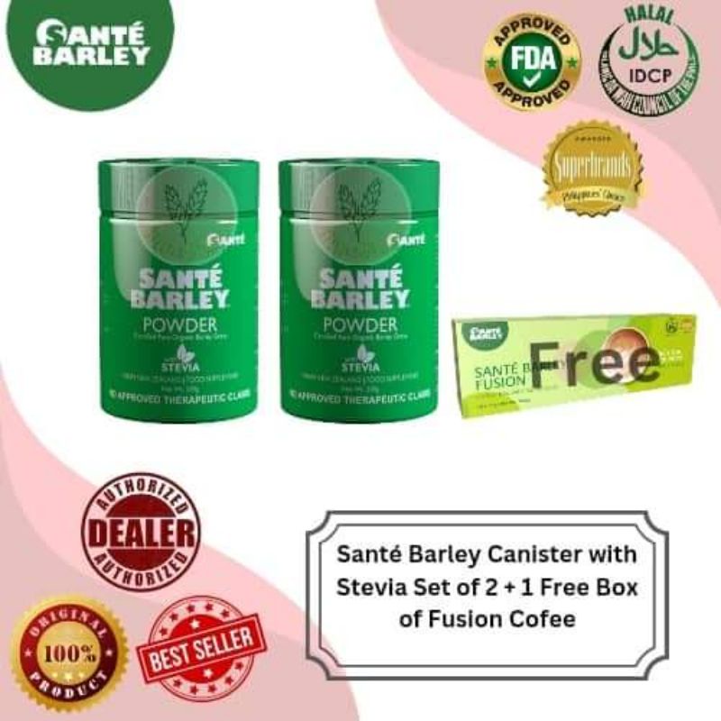sante barley canister 200g 100authentic and legit distributor from New