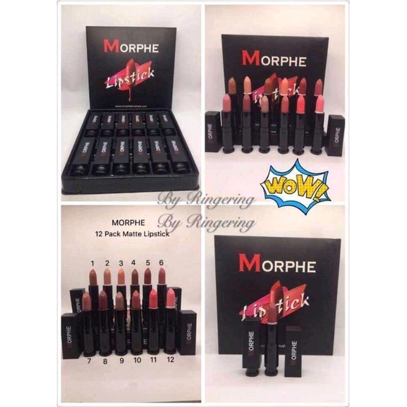 MORPHE LIPSTICKS SET Shopee Philippines